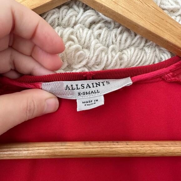 All Saints Keva Remix Dress - Picture 3 of 7